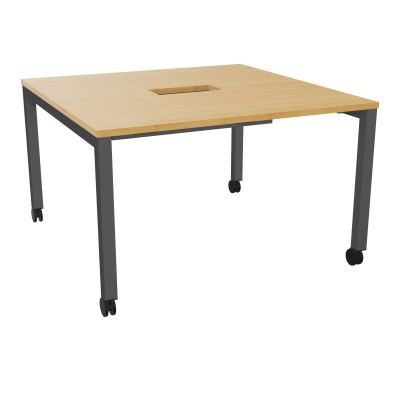 ARIAL T L120XP120XH73,5 PERCE TRAPPE DOUBLE ACCES + GOULOTTE PIED ARCHE CARREE MOBILE R5