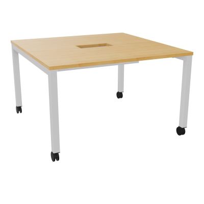 ARIAL T L120XP120XH73,5 PERCE TRAPPE DOUBLE ACCES + GOULOTTE PIED ARCHE CARREE MOBILE R5