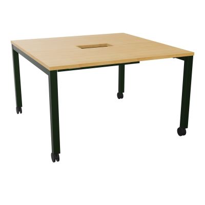 ARIAL T L120XP120XH73,5 PERCE TRAPPE DOUBLE ACCES + GOULOTTE PIED ARCHE CARREE MOBILE R5