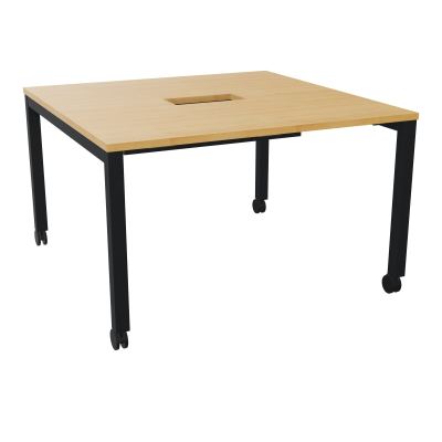 ARIAL T L120XP120XH73,5 PERCE TRAPPE DOUBLE ACCES + GOULOTTE PIED ARCHE CARREE MOBILE R5