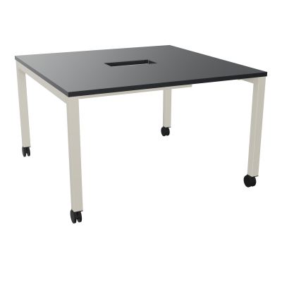 ARIAL T L120XP120XH73,5 PERCE TRAPPE DOUBLE ACCES + GOULOTTE PIED ARCHE CARREE MOBILE R9