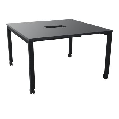 ARIAL T L120XP120XH73,5 PERCE TRAPPE DOUBLE ACCES + GOULOTTE PIED ARCHE CARREE MOBILE R9