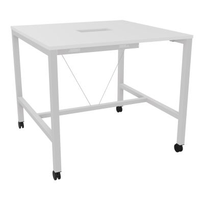 ARIAL T L120XP120XH104,5 PERCE TRAPPE DOUBLE ACCES + GOULOTTE PIED ARCHE CARREE MOBILE