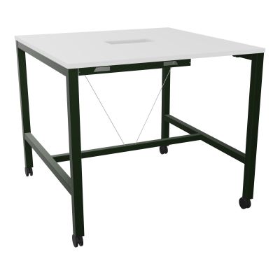 ARIAL T L120XP120XH104,5 PERCE TRAPPE DOUBLE ACCES + GOULOTTE PIED ARCHE CARREE MOBILE
