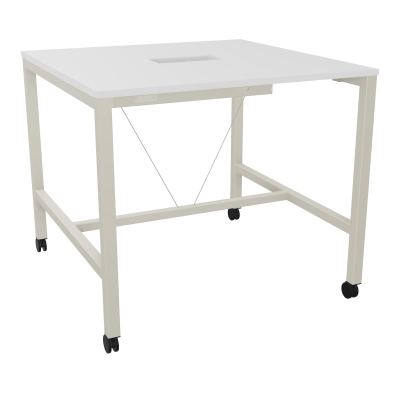 ARIAL T L120XP120XH104,5 PERCE TRAPPE DOUBLE ACCES + GOULOTTE PIED ARCHE CARREE MOBILE