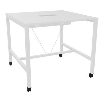 ARIAL T L120XP120XH104,5 PERCE TRAPPE DOUBLE ACCES + GOULOTTE PIED ARCHE CARREE MOBILE