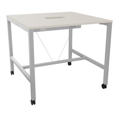 ARIAL T L120XP120XH104,5 PERCE TRAPPE DOUBLE ACCES + GOULOTTE PIED ARCHE CARREE MOBILE