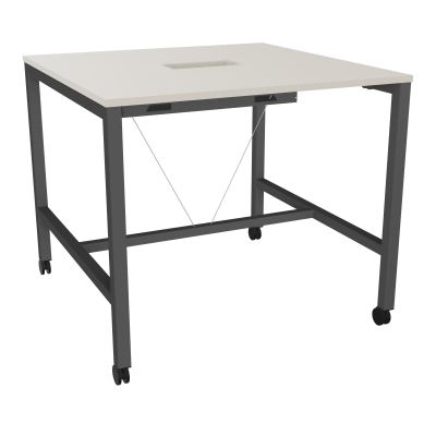 ARIAL T L120XP120XH104,5 PERCE TRAPPE DOUBLE ACCES + GOULOTTE PIED ARCHE CARREE MOBILE