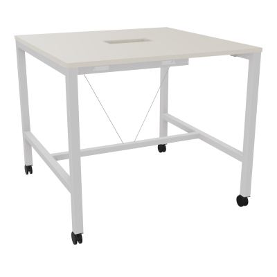 ARIAL T L120XP120XH104,5 PERCE TRAPPE DOUBLE ACCES + GOULOTTE PIED ARCHE CARREE MOBILE