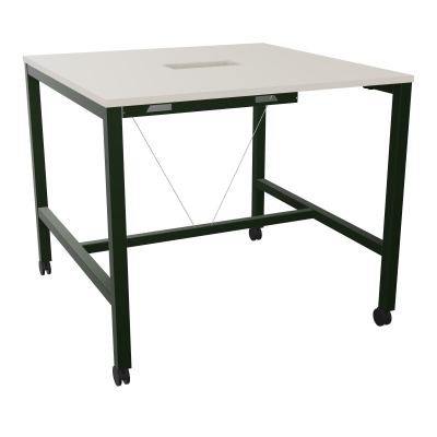 ARIAL T L120XP120XH104,5 PERCE TRAPPE DOUBLE ACCES + GOULOTTE PIED ARCHE CARREE MOBILE