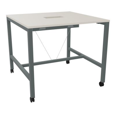 ARIAL T L120XP120XH104,5 PERCE TRAPPE DOUBLE ACCES + GOULOTTE PIED ARCHE CARREE MOBILE