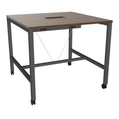 ARIAL T L120XP120XH104,5 PERCE TRAPPE DOUBLE ACCES + GOULOTTE PIED ARCHE CARREE MOBILE
