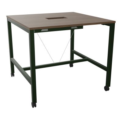 ARIAL T L120XP120XH104,5 PERCE TRAPPE DOUBLE ACCES + GOULOTTE PIED ARCHE CARREE MOBILE