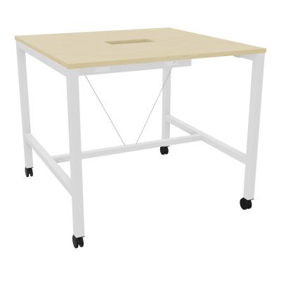 ARIAL T L120XP120XH104,5 PERCE TRAPPE DOUBLE ACCES + GOULOTTE PIED ARCHE CARREE MOBILE