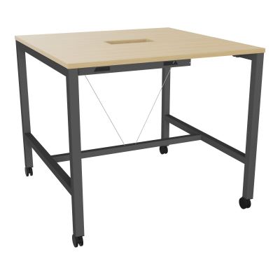 ARIAL T L120XP120XH104,5 PERCE TRAPPE DOUBLE ACCES + GOULOTTE PIED ARCHE CARREE MOBILE R1