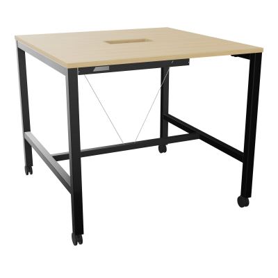 ARIAL T L120XP120XH104,5 PERCE TRAPPE DOUBLE ACCES + GOULOTTE PIED ARCHE CARREE MOBILE R1