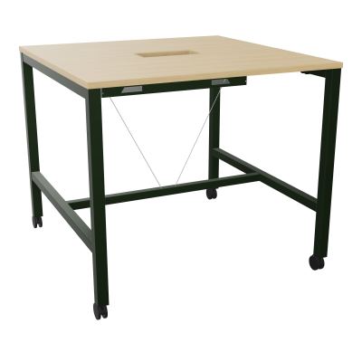 ARIAL T L120XP120XH104,5 PERCE TRAPPE DOUBLE ACCES + GOULOTTE PIED ARCHE CARREE MOBILE R1