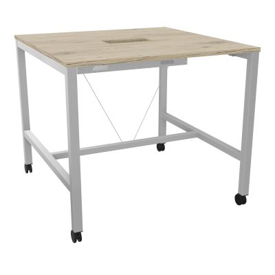 ARIAL T L120XP120XH104,5 PERCE TRAPPE DOUBLE ACCES + GOULOTTE PIED ARCHE CARREE MOBILE