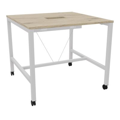 ARIAL T L120XP120XH104,5 PERCE TRAPPE DOUBLE ACCES + GOULOTTE PIED ARCHE CARREE MOBILE
