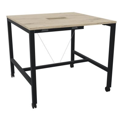 ARIAL T L120XP120XH104,5 PERCE TRAPPE DOUBLE ACCES + GOULOTTE PIED ARCHE CARREE MOBILE