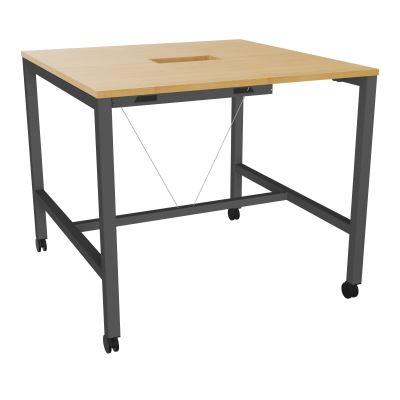 ARIAL T L120XP120XH104,5 PERCE TRAPPE DOUBLE ACCES + GOULOTTE PIED ARCHE CARREE MOBILE R5