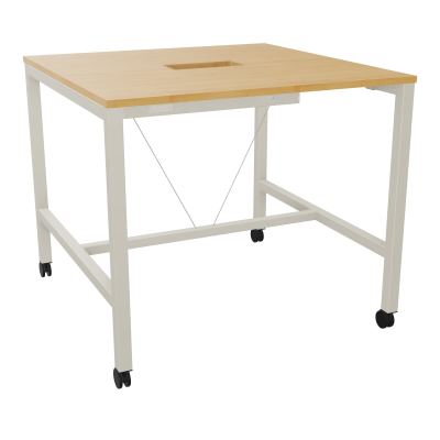 ARIAL T L120XP120XH104,5 PERCE TRAPPE DOUBLE ACCES + GOULOTTE PIED ARCHE CARREE MOBILE R5