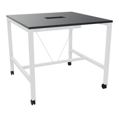 ARIAL T L120XP120XH104,5 PERCE TRAPPE DOUBLE ACCES + GOULOTTE PIED ARCHE CARREE MOBILE R9