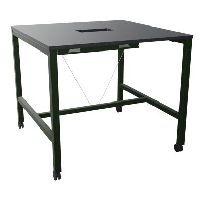 ARIAL T L120XP120XH104,5 PERCE TRAPPE DOUBLE ACCES + GOULOTTE PIED ARCHE CARREE MOBILE R9
