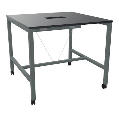 ARIAL T L120XP120XH104,5 PERCE TRAPPE DOUBLE ACCES + GOULOTTE PIED ARCHE CARREE MOBILE R9