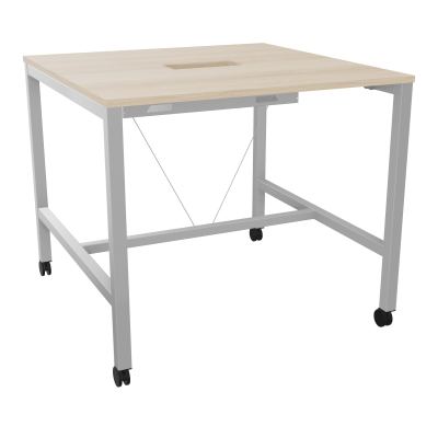 ARIAL T L120XP120XH104,5 PERCE TRAPPE DOUBLE ACCES + GOULOTTE PIED ARCHE CARREE MOBILE