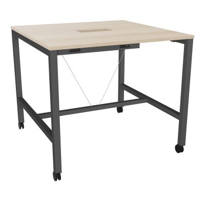 ARIAL T L120XP120XH104,5 PERCE TRAPPE DOUBLE ACCES + GOULOTTE PIED ARCHE CARREE MOBILE