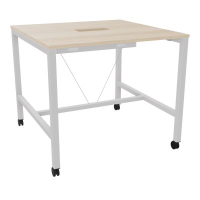 ARIAL T L120XP120XH104,5 PERCE TRAPPE DOUBLE ACCES + GOULOTTE PIED ARCHE CARREE MOBILE