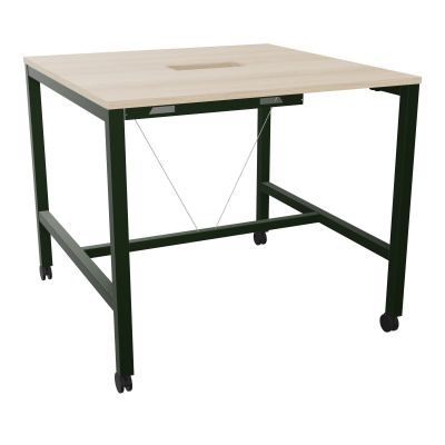 ARIAL T L120XP120XH104,5 PERCE TRAPPE DOUBLE ACCES + GOULOTTE PIED ARCHE CARREE MOBILE