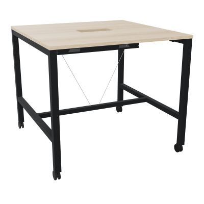 ARIAL T L120XP120XH104,5 PERCE TRAPPE DOUBLE ACCES + GOULOTTE PIED ARCHE CARREE MOBILE