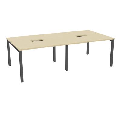 ARIAL T L240XP120XH73,5 PERCE TRAPPE DOUBLE ACCES+GOULOTTE CENTRAL PIED ARCHE CARREE FX 8