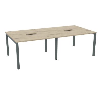 ARIAL T L240XP120XH73,5 PERCE TRAPPE DOUBLE ACCES+GOULOTTE CENTRAL PIED ARCHE CARREE FX 8