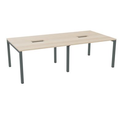 ARIAL T L240XP120XH73,5 PERCE TRAPPE DOUBLE ACCES+GOULOTTE CENTRAL PIED ARCHE CARREE FX 8