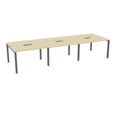 ARIAL T L360XP120XH73,5 PERCE TRAPPE DOUBLE ACCES + GOULOTTE PIED ARCHE CARREE FX 12PN8 S