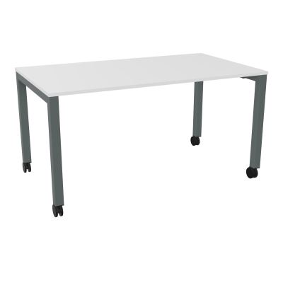 ARIAL T RECT L140 P80 H73,5 EP 19 mm NU PIED ARCHE CARRE MOBILE