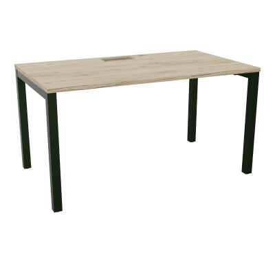 ARIAL T RECT L140 P80 H73,5 EP 25 mm découpé trappe SC PIED ARCHE CARRE FIXE