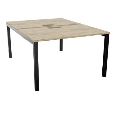 ARIAL BENCH DEP.2 PLT L120XP80 EP25MM  DECOUPE POUR TRAPPES SC PIED ARCHE CARREE FX