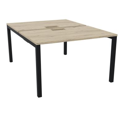 ARIAL BENCH DEP.2 PLT L120XP80 EP25MM  DECOUPE POUR TRAPPES SC PIED ARCHE CARREE FX