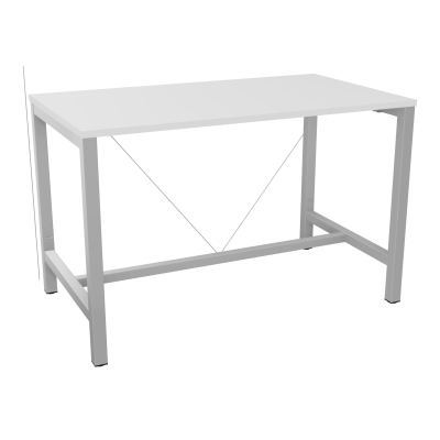 ARIAL T. REU L140XP80XH90 PIEDS ARCHE CARREE AVEC REPOSE PIED