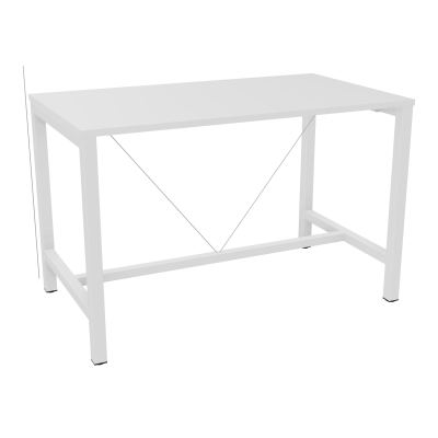ARIAL T. REU L140XP80XH90 PIEDS ARCHE CARREE AVEC REPOSE PIED