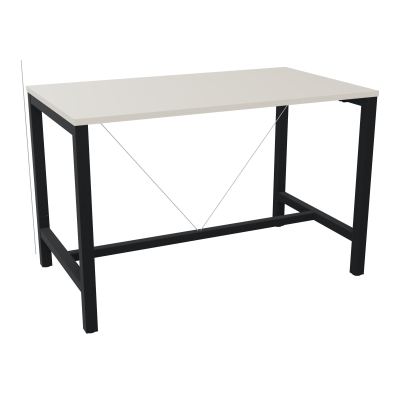 ARIAL T. REU L140XP80XH90 PIEDS ARCHE CARREE AVEC REPOSE PIED