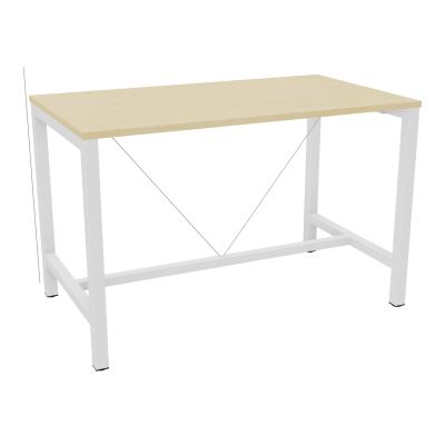 ARIAL T. REU L140XP80XH90 PIEDS ARCHE CARREE AVEC REPOSE PIED