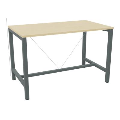 ARIAL T. REU L140XP80XH90 PIEDS ARCHE CARREE AVEC REPOSE PIED