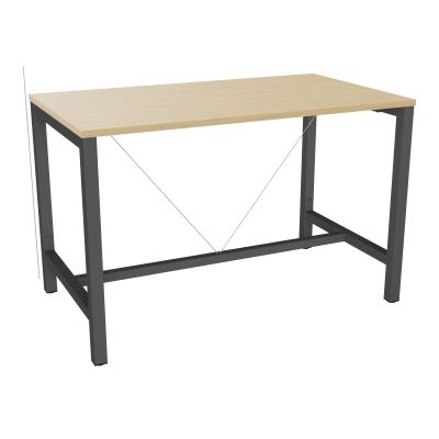 ARIAL T. REU L140XP80XH90 PIEDS ARCHE CARREE AVEC REPOSE PIED