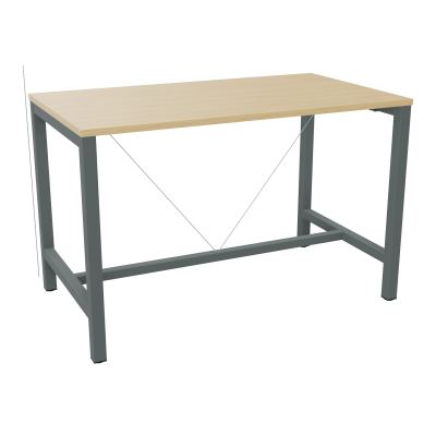 ARIAL T. REU L140XP80XH90 PIEDS ARCHE CARREE AVEC REPOSE PIED