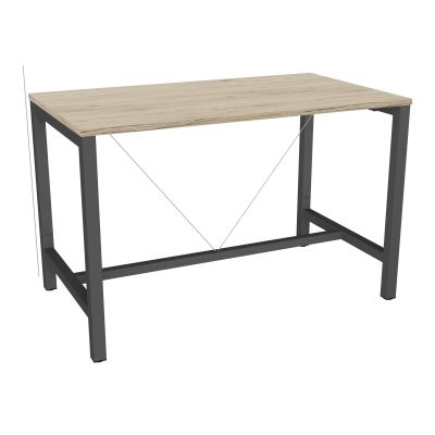 ARIAL T. REU L140XP80XH90 PIEDS ARCHE CARREE AVEC REPOSE PIED
